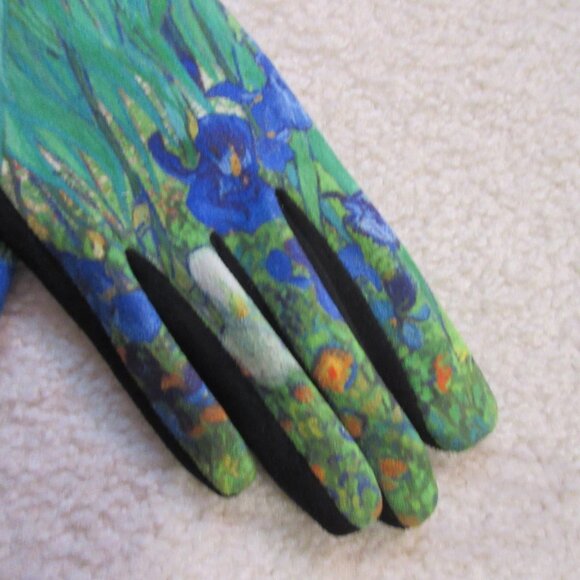 Artful Multi-Colored Women's Touch Gloves - PRICE FIRM PLEASE - Picture 2 of 5